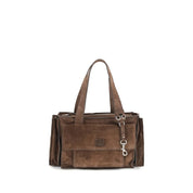 Miu Miu Brown Calf Leather Mombasa Shoulder Bag