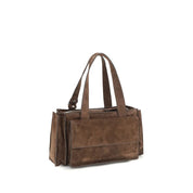 Miu Miu Brown Calf Leather Mombasa Shoulder Bag
