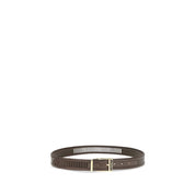 Ferragamo Brown Calf Leather Regular Belt