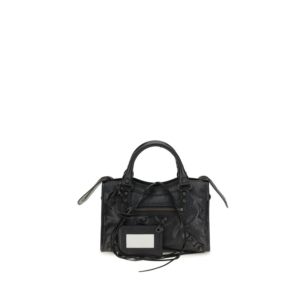 Balenciaga Black Lamb Leather Mini Shoulder Bag