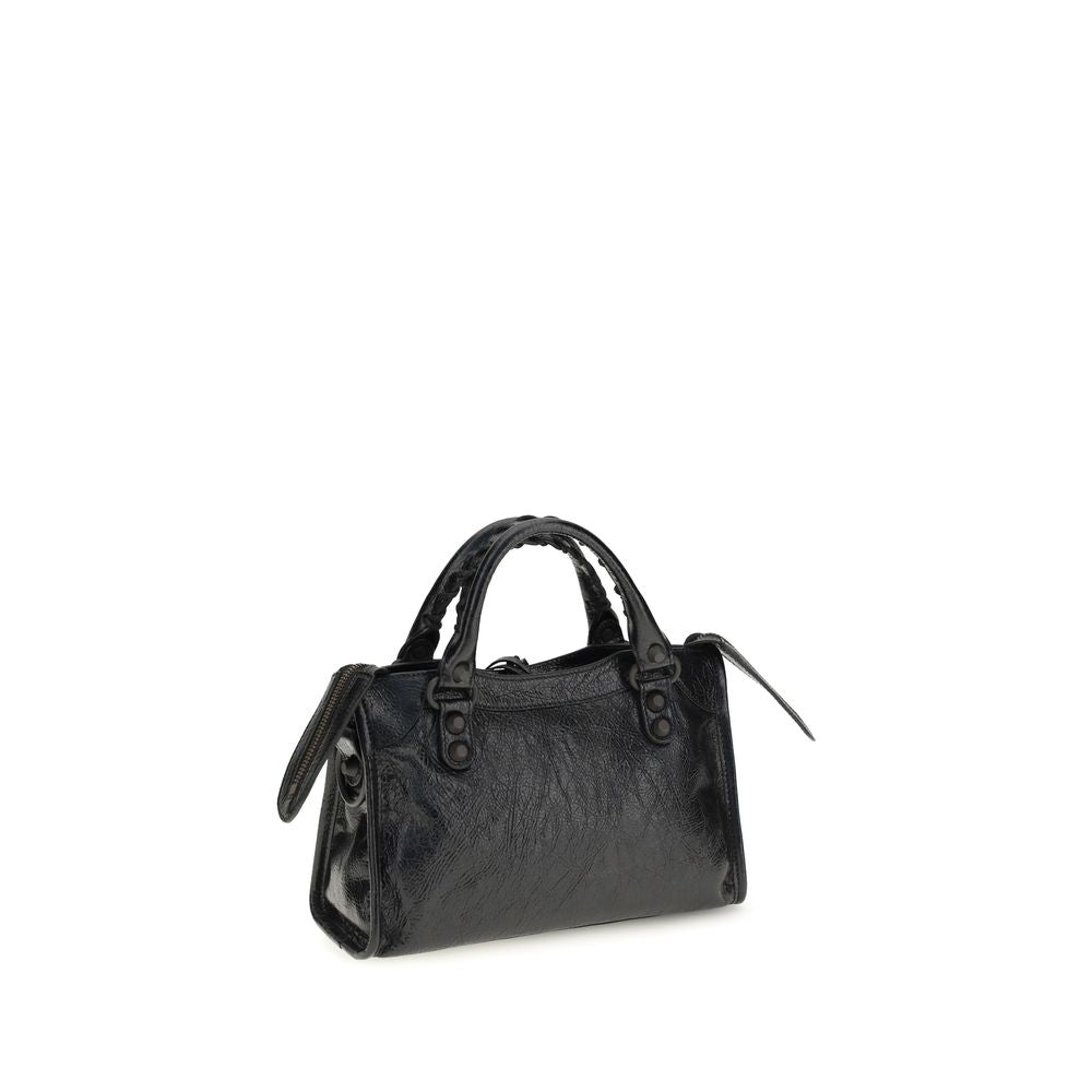 Balenciaga Black Lamb Leather Mini Shoulder Bag