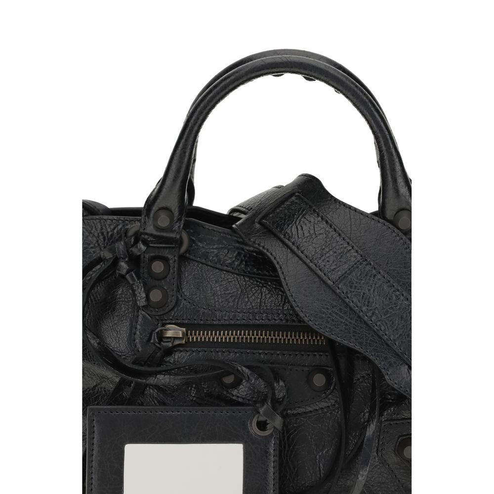 Balenciaga Black Lamb Leather Mini Shoulder Bag