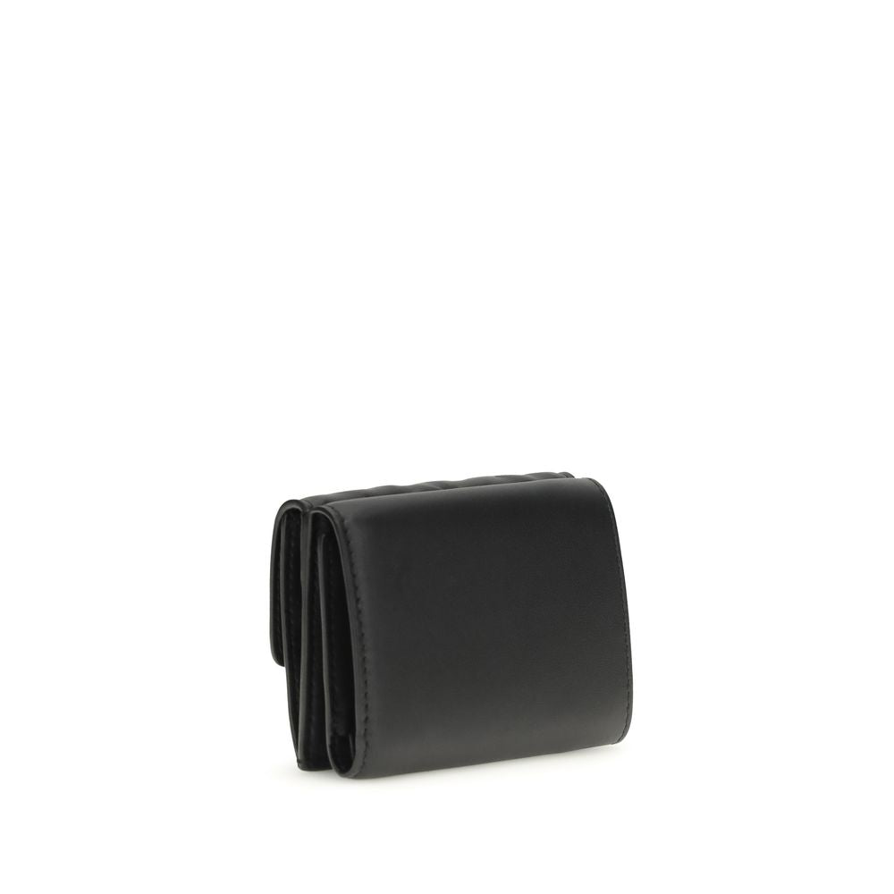 Fendi Black Lamb Leather Wallet