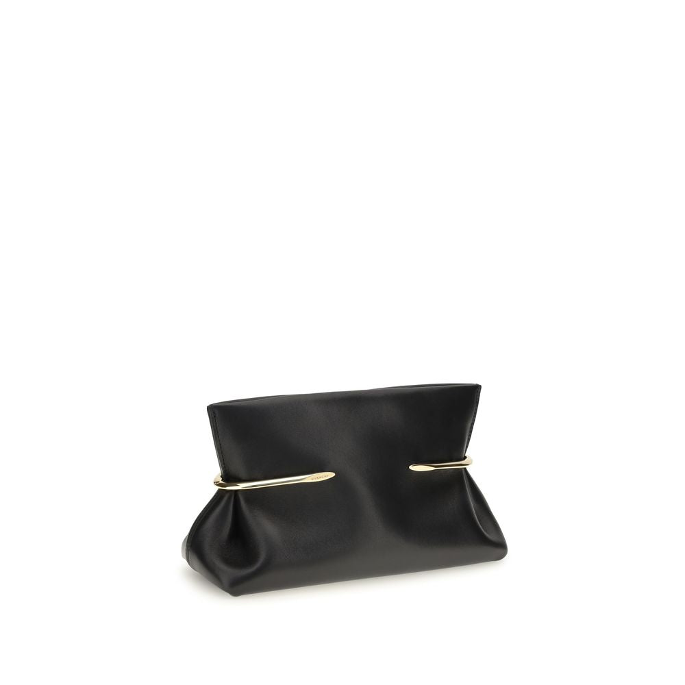 Givenchy Black Nappa Leather Clutch Bag