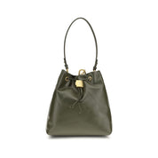 Balmain Bicolor Calf Leather Backpack