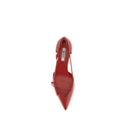 Prada Multicolor Goatskin High-Heel Pumps
