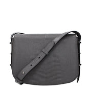 Jimmy Choo Gray Leather Crossbody Bag