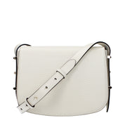 Jimmy Choo Blue and White Leather Crossbody Bag
