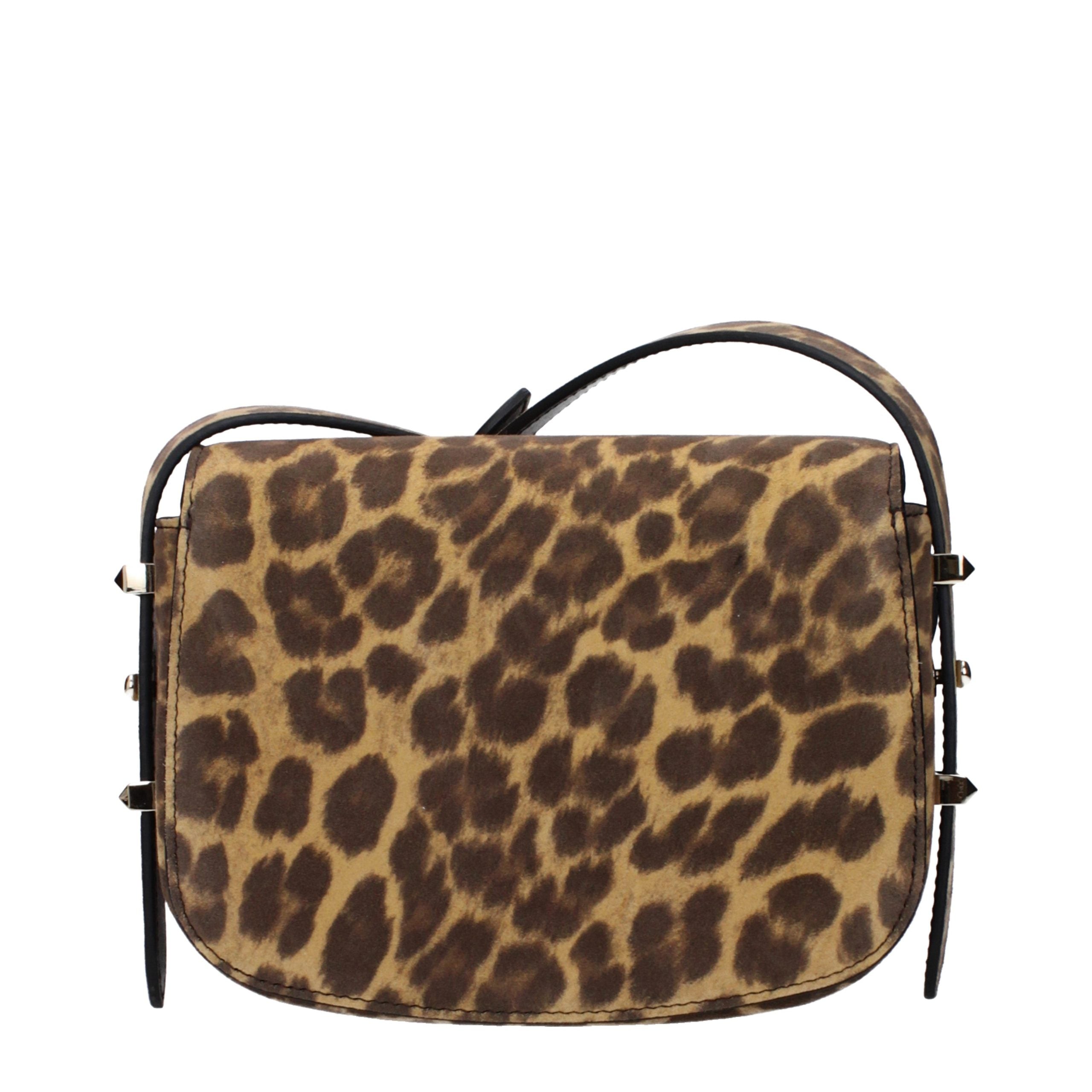 Jimmy Choo Brown Suede Crossbody Bag