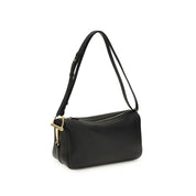 Gucci Brown Suede Half Horsebit Shoulder Bag