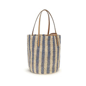 Valentino Garavani Multicolor Raffia Bucket Bag