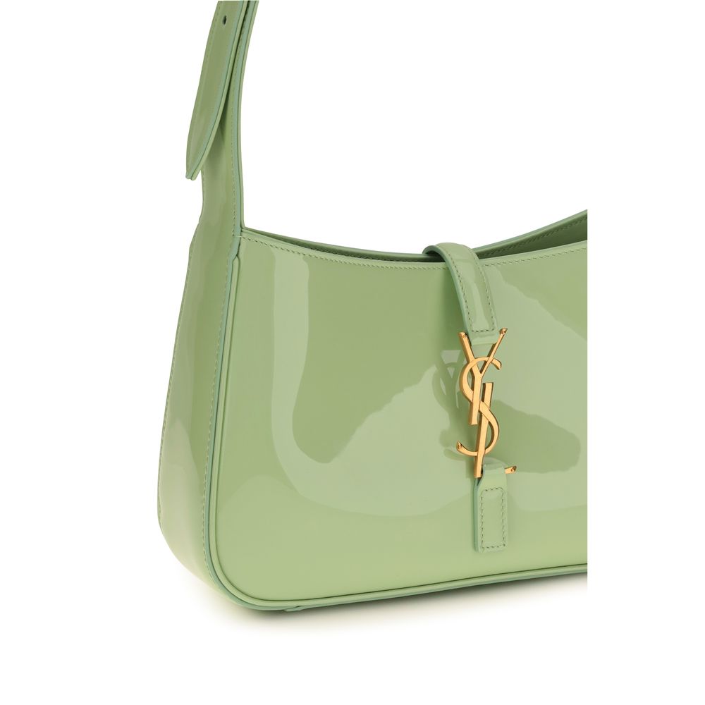 Saint Laurent Bicolor Calf Leather Shoulder Bag