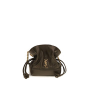 Saint Laurent Bicolor Lambskin Clutch Bag