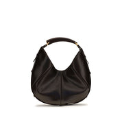 Saint Laurent Brown Calf Leather Mombasa Shoulder Bag