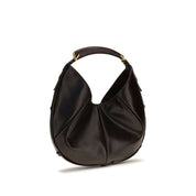 Saint Laurent Brown Calf Leather Mombasa Shoulder Bag