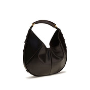 Saint Laurent Brown Calf Leather Mombasa Shoulder Bag
