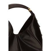 Saint Laurent Brown Calf Leather Mombasa Shoulder Bag