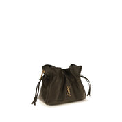 Saint Laurent Bicolor Lambskin Shoulder Bag