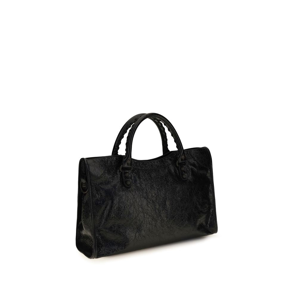 Balenciaga Black Lamb Leather Shoulder Bag