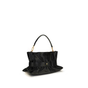 Balmain Black Calf Leather Anthem Shoulder Bag