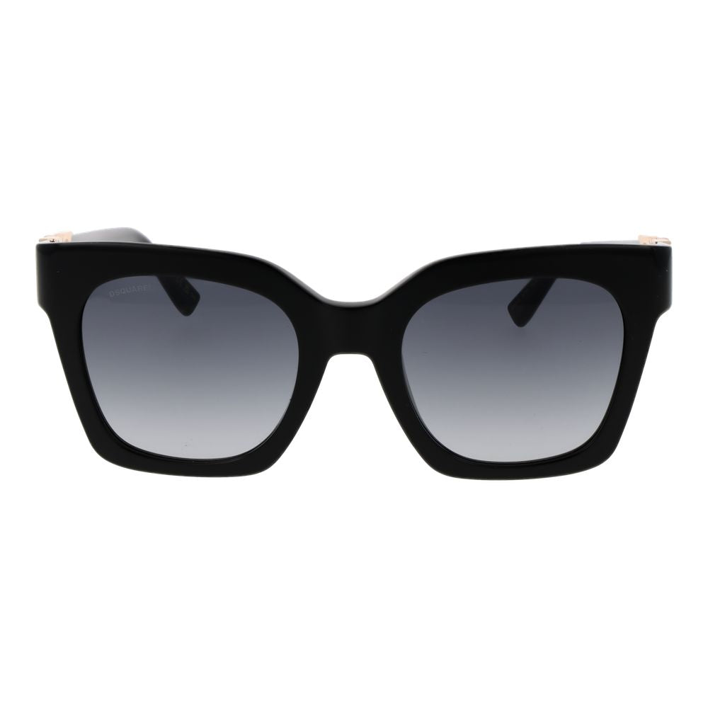 Dsquared² Black Acetate Butterfly Sunglasses