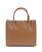 19V69 Italia Tan Leather Tote Bag