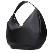 Jimmy Choo Black Leather Shoulder Bag