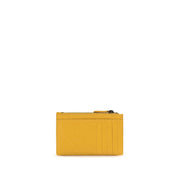 Balenciaga Bicolor Lamb Leather Card Holder