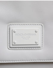 Dolce & Gabbana White Nylon Polyurethane Crossbody Bag