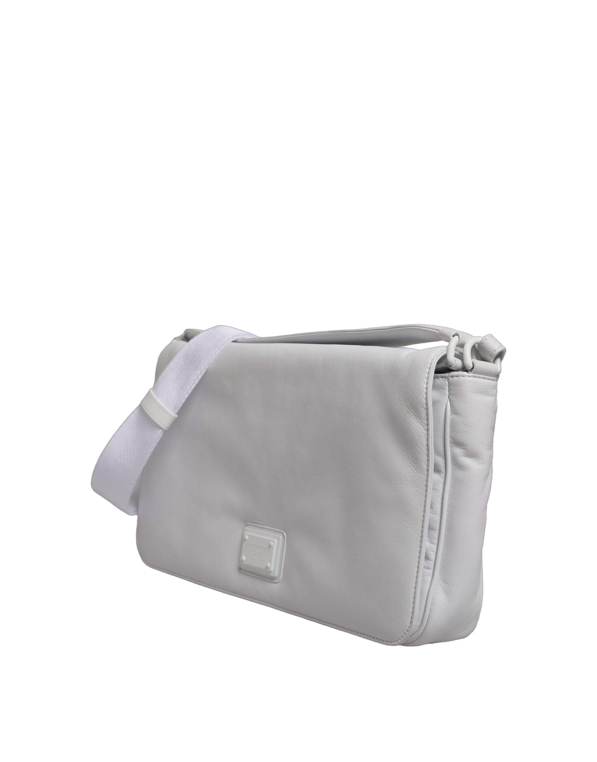 Dolce & Gabbana White Nylon Polyurethane Crossbody Bag