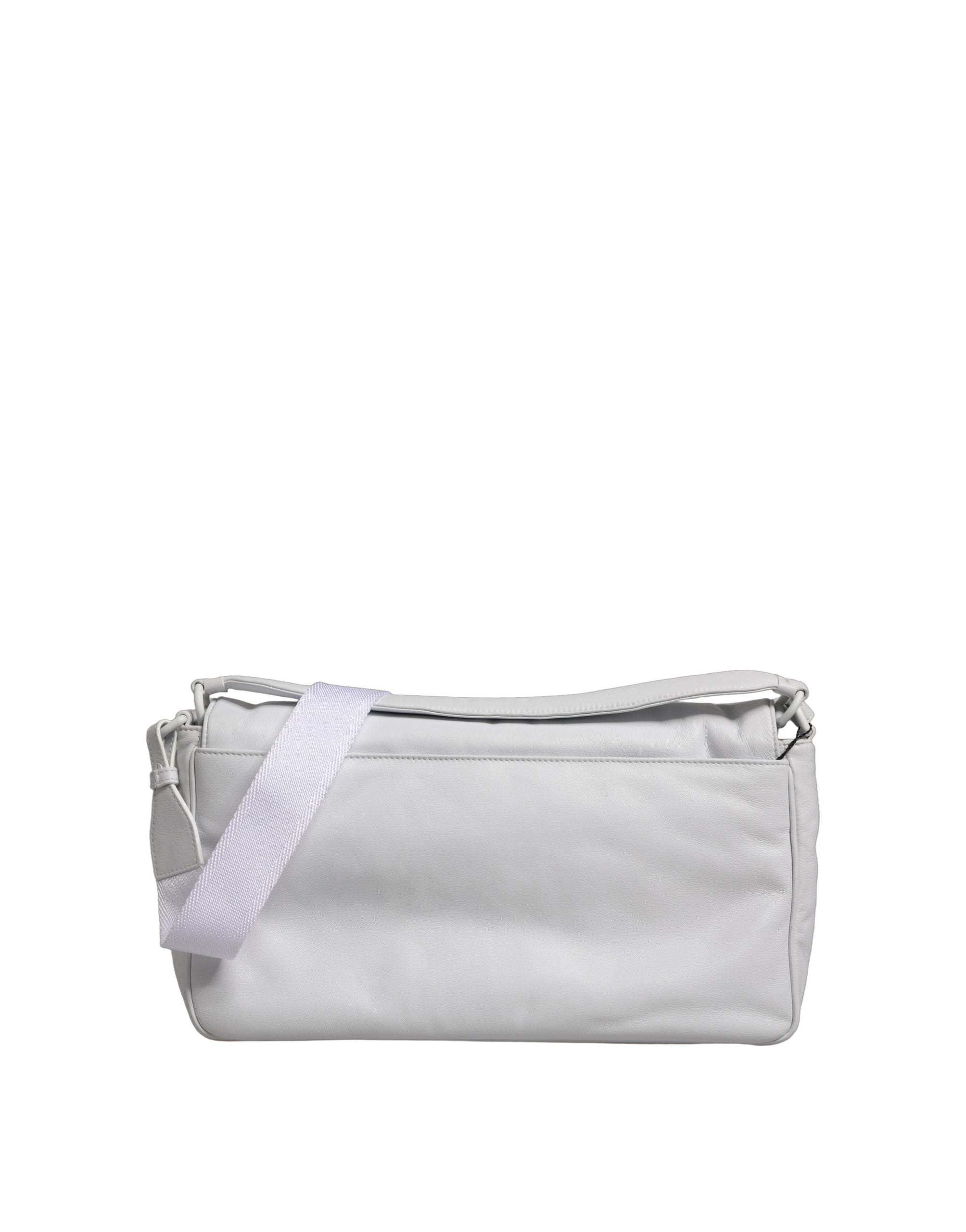 Dolce & Gabbana White Nylon Polyurethane Crossbody Bag