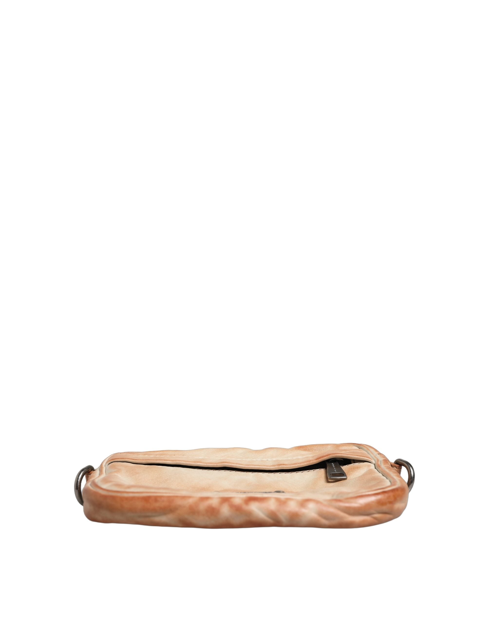 Dolce & Gabbana Beige Sheep Leather Shoulder Bag