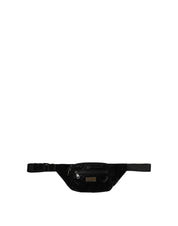 Dolce & Gabbana Black Nylon Waist Fanny Pack