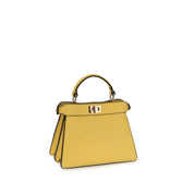 Fendi Bicolor Calf Leather Peekaboo ISeeU Petite Handbag