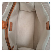 Valentino Garavani Beige Fabric Handbag
