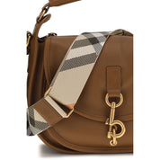 Burberry Brown Calf Leather Shoulder Bag