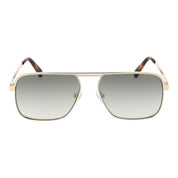 Guess Gold Metal Sunglasses