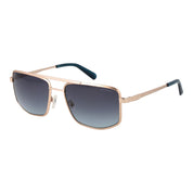 Guess Gold Metal Aviator Sunglasses