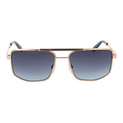 Guess Gold Metal Aviator Sunglasses