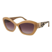 Guess Brown Plastic Cat Eye Sunglasses