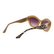 Guess Brown Plastic Cat Eye Sunglasses