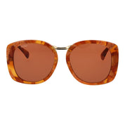 Max Mara Brown Acetate Round Sunglasses