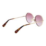 Max Mara Rose Gold Metal Sunglasses