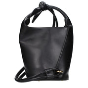 Jacquemus Black Leather Crossbody Bag