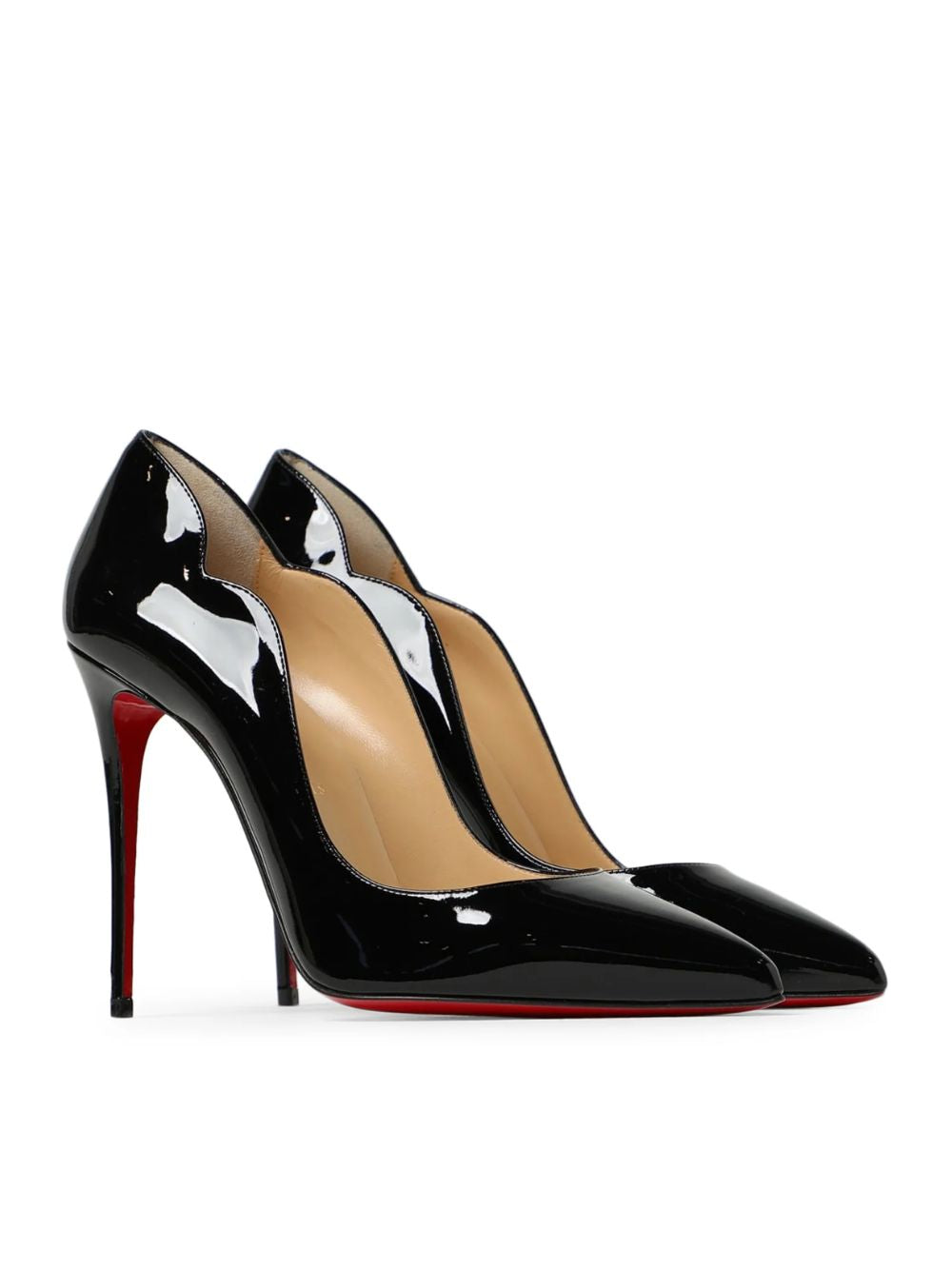 Christian Louboutin Black Patent Leather Pumps