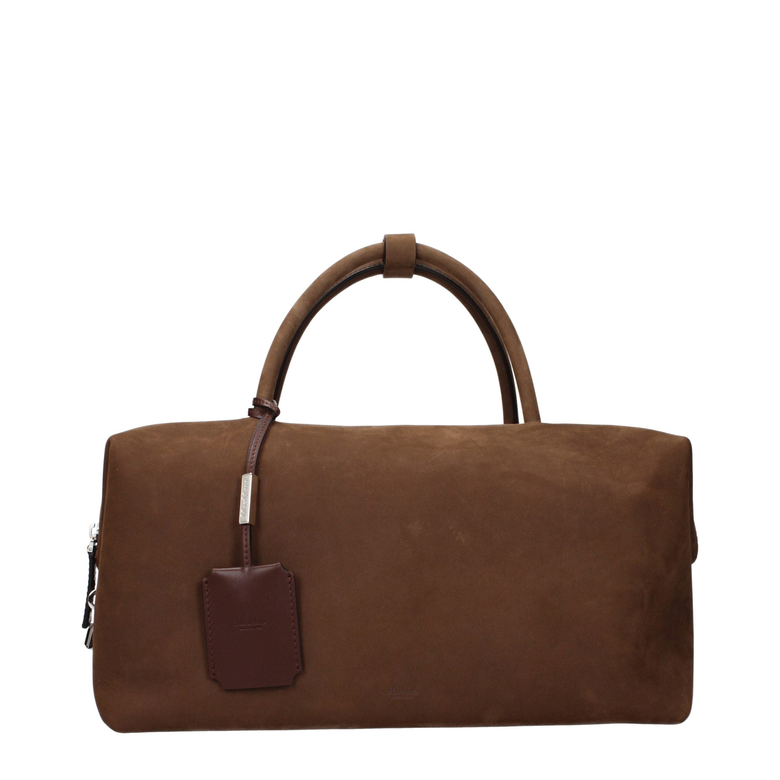 Max Mara Brown Suede Handbag