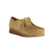 Clarks Beige Suede Sneaker