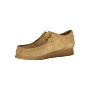 Clarks Beige Suede Sneaker