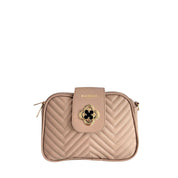 Baldinini Trend Beige PU Crossbody Bag