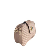 Baldinini Trend Beige PU Crossbody Bag